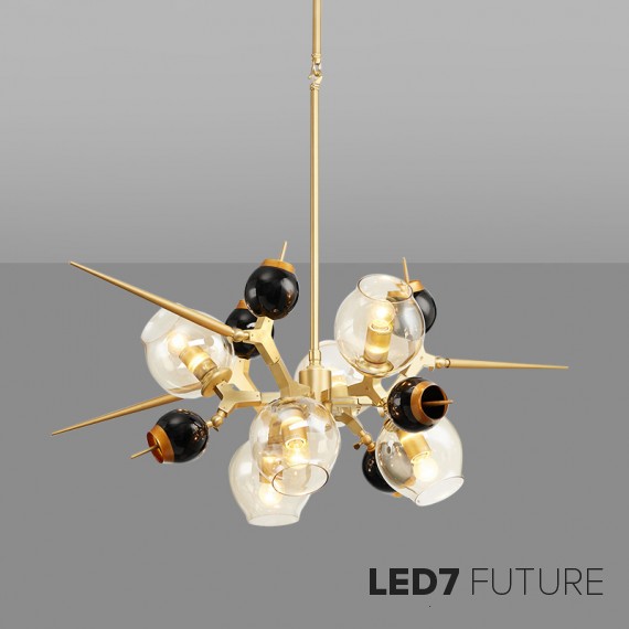 Loft Industry Modern - Galaxy Chandelier